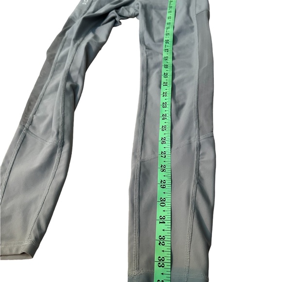 Kora Gray Legging Pants mesh on side Med - Picture 6 of 9